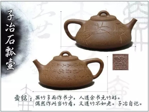 老紫砂壺曼生十八式圖解，曼生18式的具體樣式圖及名稱