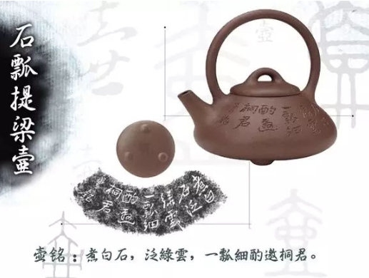 老紫砂壺曼生十八式圖解，曼生18式的具體樣式圖及名稱