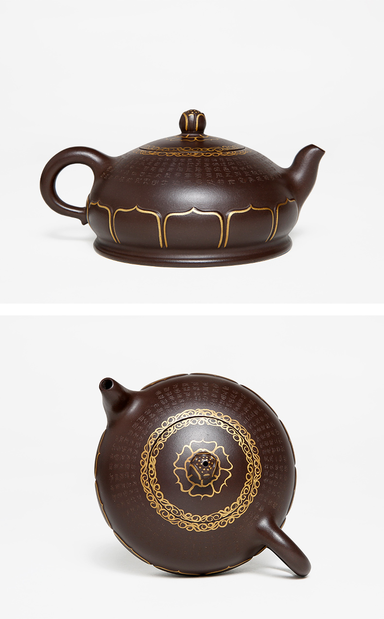 佛系紫砂壺，禪意靜心紫砂壺