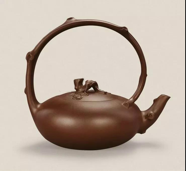 10種最美花器提梁壺，精美別致雕花紫砂壺!