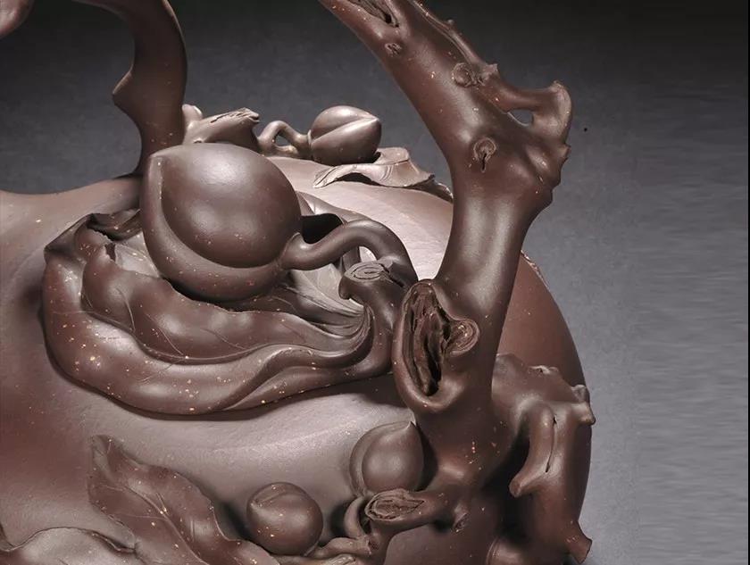 10種最美花器提梁壺，精美別致雕花紫砂壺!