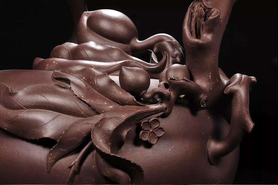 10種最美花器提梁壺，精美別致雕花紫砂壺!