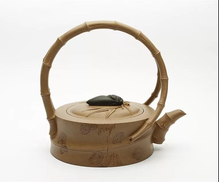 10種最美花器提梁壺，精美別致雕花紫砂壺!