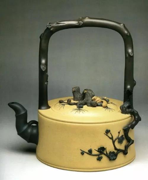 10種最美花器提梁壺，精美別致雕花紫砂壺!