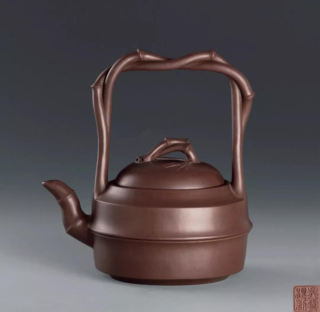 10種最美花器提梁壺，精美別致雕花紫砂壺!