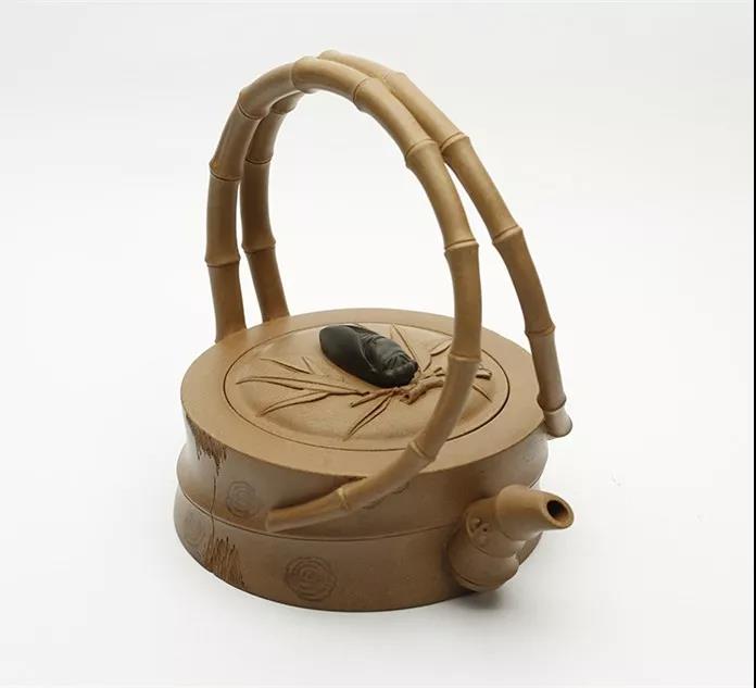 10種最美花器提梁壺，精美別致雕花紫砂壺!