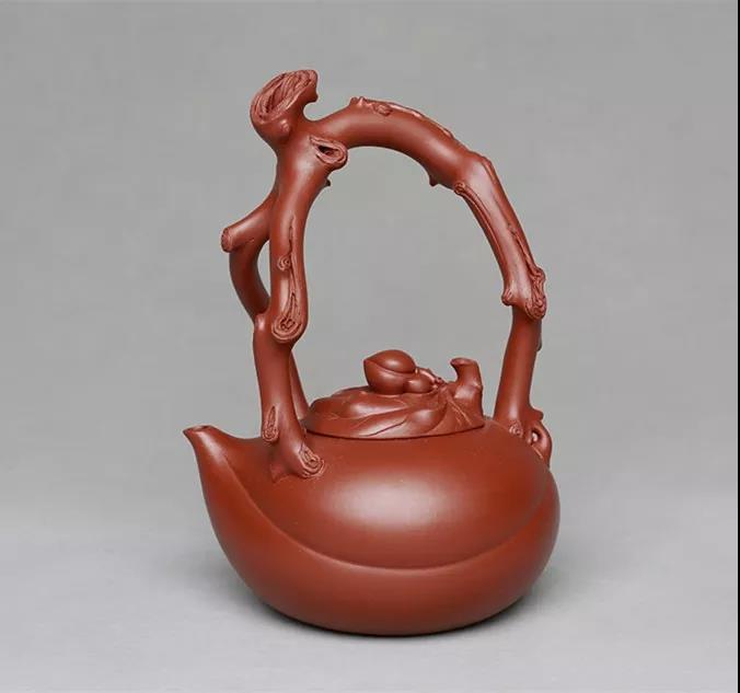 10種最美花器提梁壺，精美別致雕花紫砂壺!