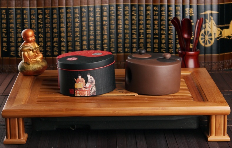 太極陰陽紫砂壺，創(chuàng)意格紫砂壺